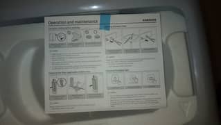 Samsung washing machine band new condition