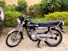 HONDA CG 125 SE Karachi no Special edition 5 gear Self Start SealdPack