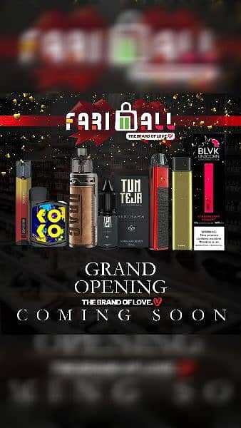 VAPES | PODS | OXVA | CALIBURN | TOKYO | GEEKVAPE | VOOPOO | FARIMALL 3