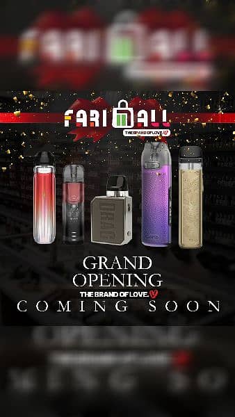 VAPES | PODS | OXVA | TOKYO E-LIQUIDS | GEEKVAPE | VOOPOO | FARIMALL 1