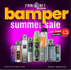 VAPES | PODS | OXVA | CALIBURN | TOKYO | GEEKVAPE | VOOPOO | FARIMALL