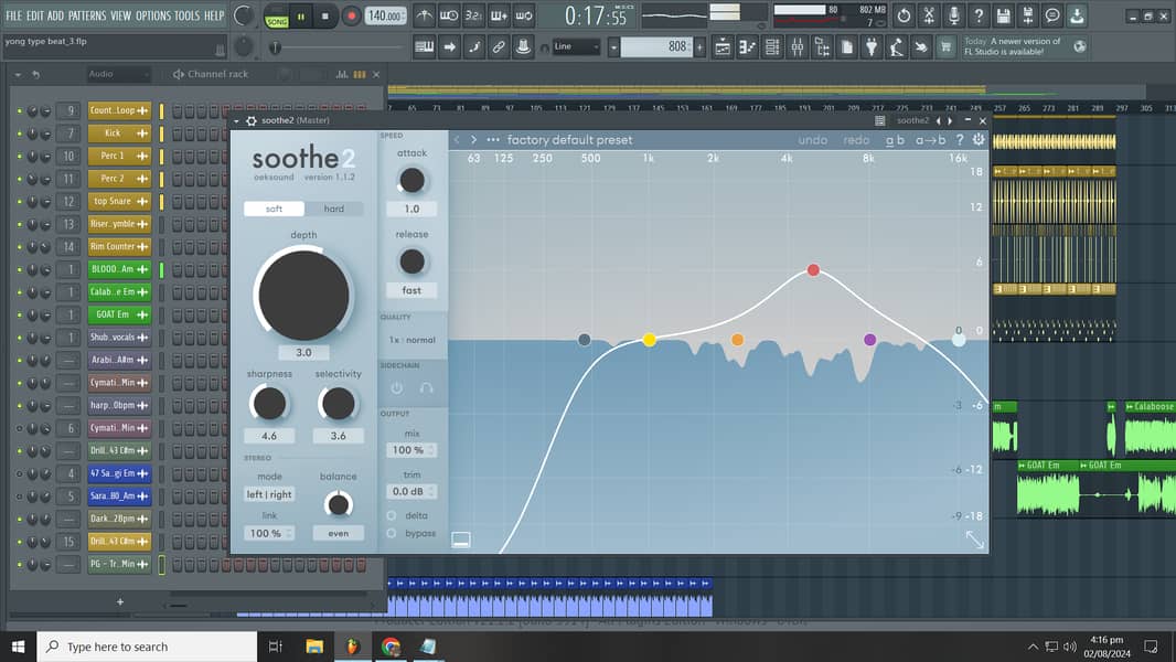 [ 4 In One ]  Fabfilter All | AutoTune | Soothe2 | Fresh Air | Creak V 2