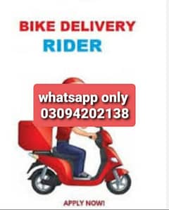 urgent  bike rider in johartown