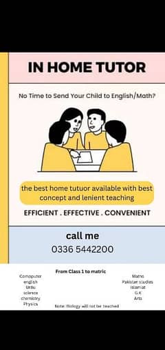 online and home tutor at your doorstep