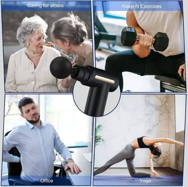 Massager Gun Muscle Relaxation Massager Vibration Massage Gun 3