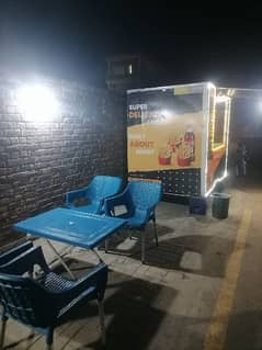 Foodcart food stall counter for sell