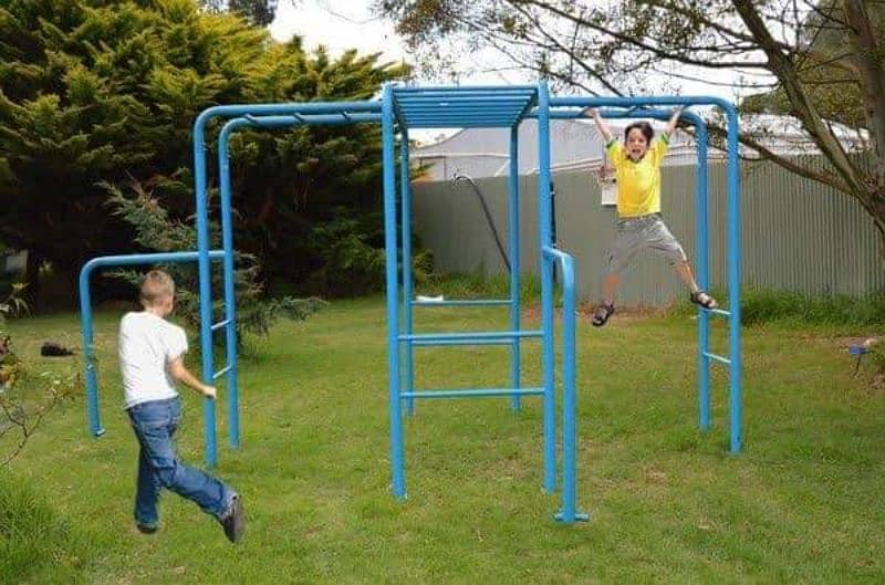 Merry Go Round / Monkey Bar / Swings / Ground Bench / Dus 12