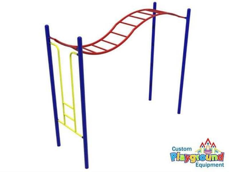 Merry Go Round / Monkey Bar / Swings / Ground Bench / Dus 14