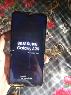 Samsung A20 only touch crack