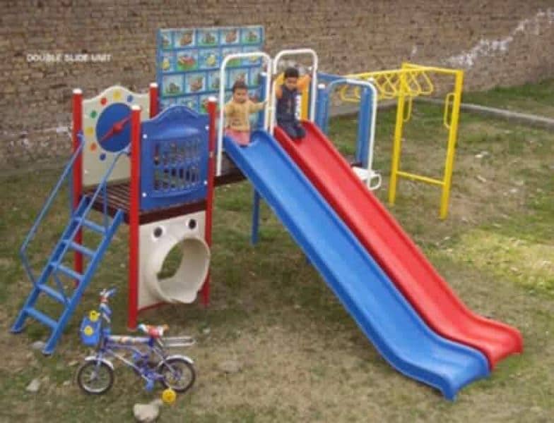 Kids Slide, Kids Swings, Kids Rides, Jhula, Trampoline, Jumping Castle 4