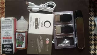 vape for sale all okay vape+ 3coil+flavour 50mg+data cable +box