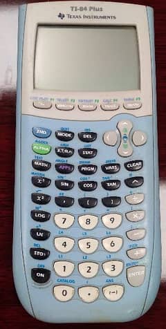 Graphic Calculator (TI-84 plus Texas Instruments back up battery 0