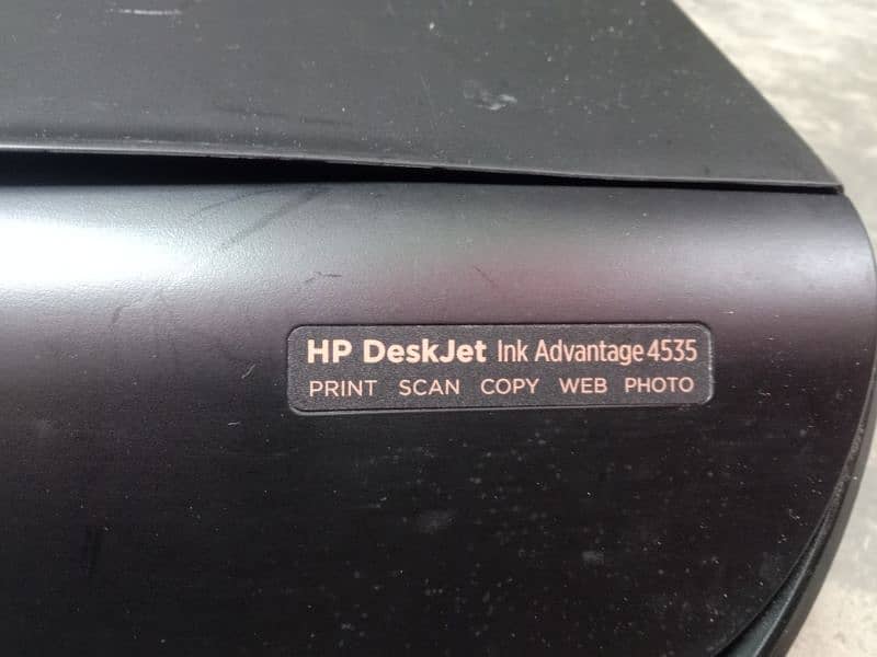 hp deskjet ink advantage 4535 wireless printer all ok no nay fault 4