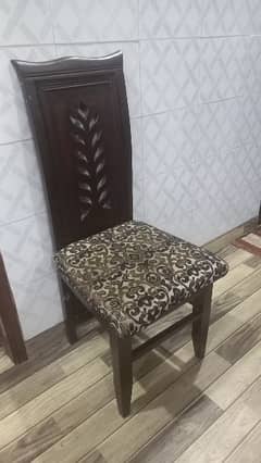 complete dining table with 4 chairs