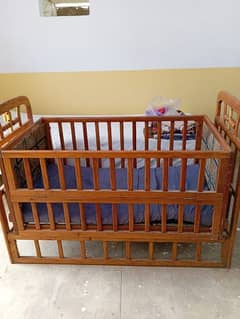 Baby cot bed rarely used