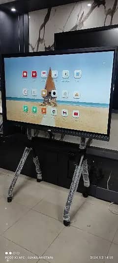 interactive flat panel touch screen smart board