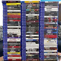 PS4 / Playstation 4 used games in 10/10 condition