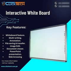 Interactive White board |Smart Digital Board | Touch Screen | LED