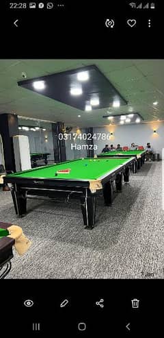 Snooker Table new Billiards