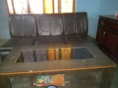 Office sofa set with tabel