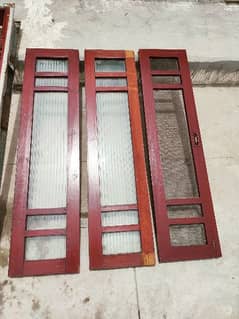 Partal wood Window complete set