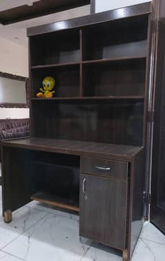 Study Table with Book shelves & drawers