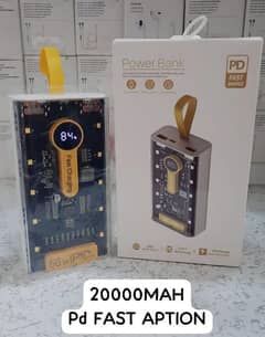 20000 power bank fast option avalibal