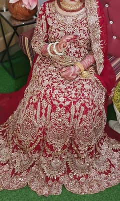 Bridal lehnga for barat , Latest design brand new wedding dress