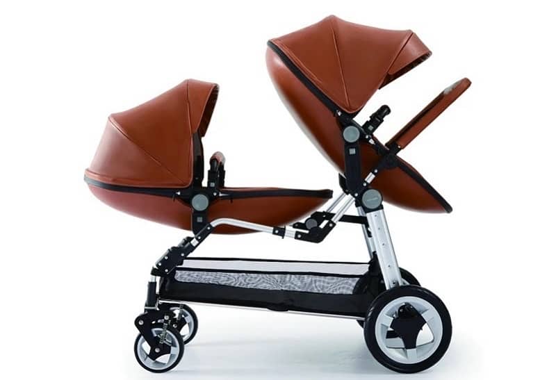 Twins Baby Stroller 3 in 1 (Imported) 2