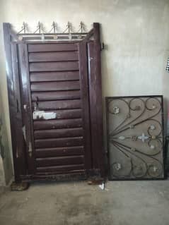 Door and upside grill.   contact#03336866353/Ghulam Mustafa