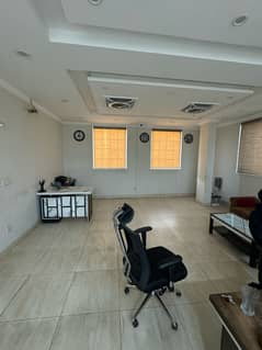 1 Kanal Single Storey Available For Rent As A Silent Office In Johar Town Lahore