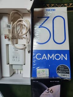 Tecno camon 30 clean and fresh.