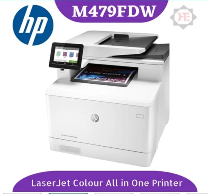 HP WIRELESS LASER 479 Fdw PRINTER MULTIFUNCTION (PRINT,COPY,SCAN,FAX) 0