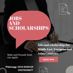 Jobs and Scholarships for Middle East, European and Asian Countries