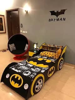 car bed batman size 2x4 feet