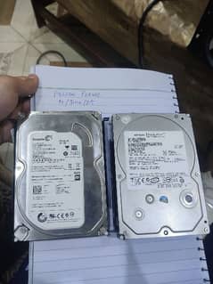 2x 500gb Hard Drive