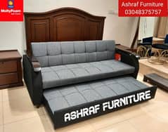 Double bed/Sofa cum bed/Double cumbed/Sofa/L Shape/Combed/Centre table