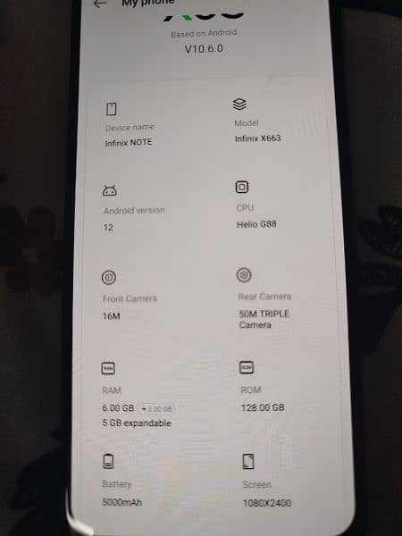 Infinix Note 12 . . . . Complete Box 7