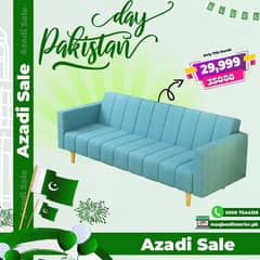 3 Seater Folding Sofa Cum Bed - Azadi Sale - 10 year Warranty