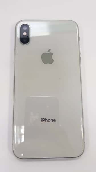 iphone X white 256 gb 5