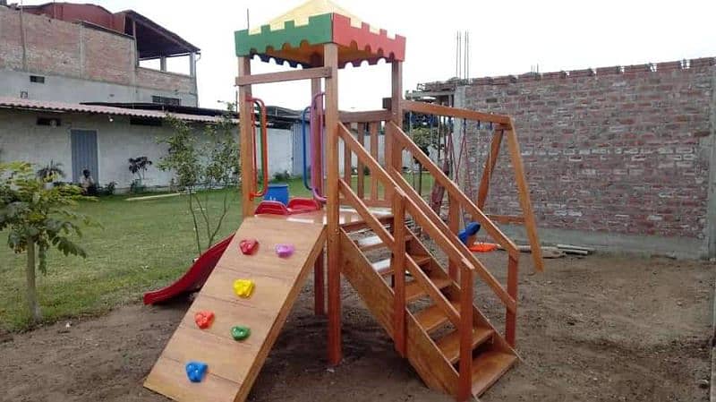 Kids Slides / Swings /Jhulay / Home Decore/ Playgroung /Outdoor Swings 9