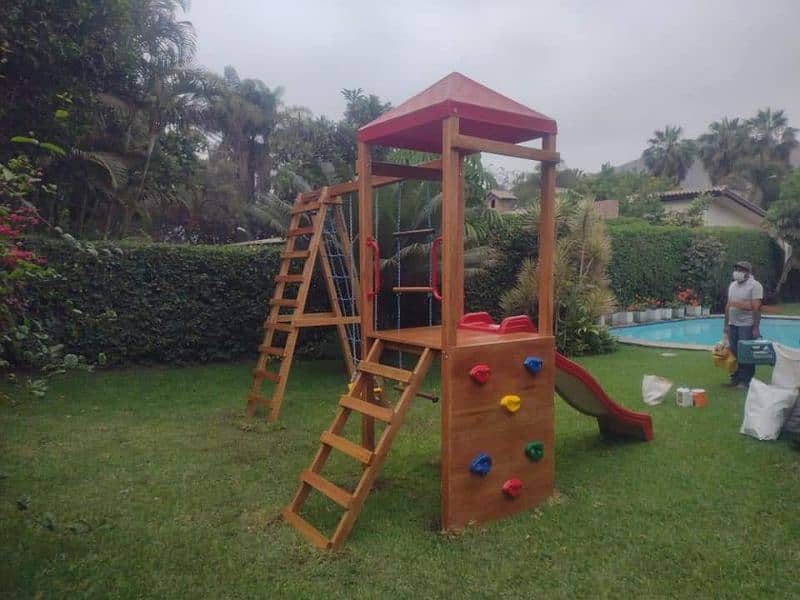 Kids Slides / Swings /Jhulay / Home Decore/ Playgroung /Outdoor Swings 10