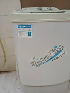 Kenwood washer semi automatic one year used 03332132006