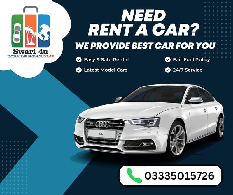 Self drive rent a car / Car Rental / Rent A car 0