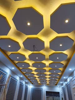 False Ceiling,Gypsum Ceiling,Walpaper,Pvc Panel,Vinyle Flooring,Blinds