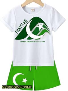 2 pcs boys T- shirt and shorts set