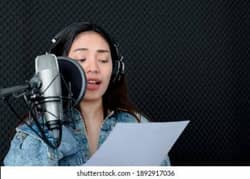 Need Female Voice Artist