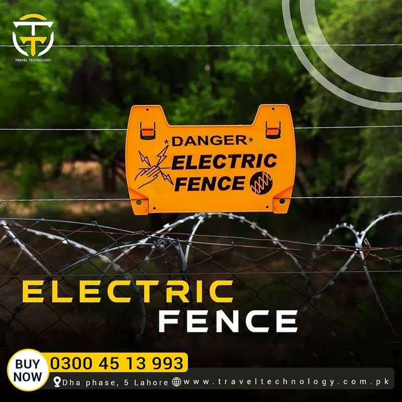 Electric fence Security Secure your property 0