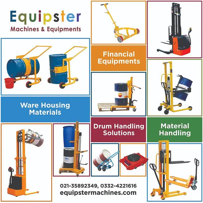 Drum Stacker, Drum Tilter, Drum Rotator, Drum Mover in Pakistan, 5