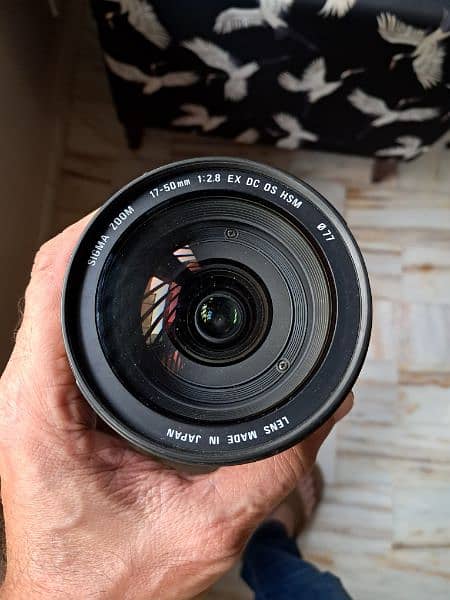 Sigma Lens 17-50 mm (Nikon mount) f 2.8 EX DC OS 0